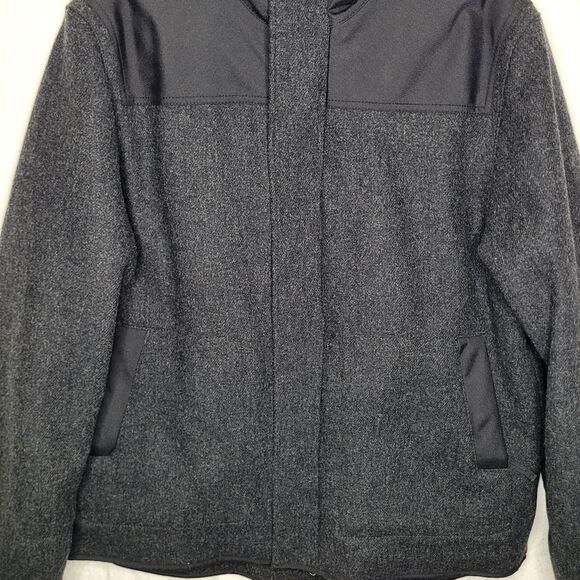 Banana Republic Wool Quilted Lined Bomber Jacket Size XL - Picture 4 of 15